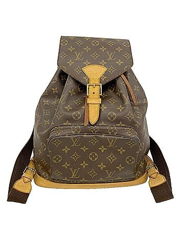 Louis Vuitton Louis Vuitton Monogram Montsouris GM Backpack/Daypack M51135 Brown (Women's) (view 1)