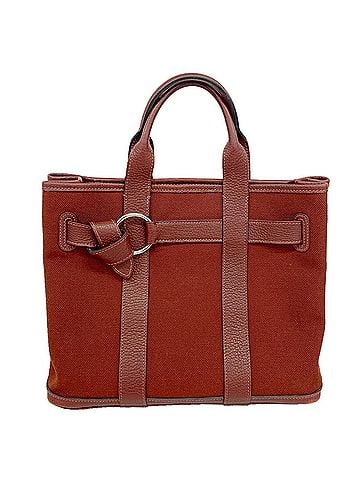 Hermès Hermes Petite Ceinture Tote Bag, Toile H, Red, ?K stamp, Women's. (view 1)