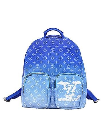 Louis Vuitton Louis Vuitton Monogram Clouds Backpack with Multi-Pockets, M45441, Blue, Men's (view 1)