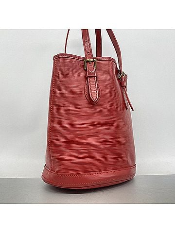 Louis Vuitton Louis Vuitton Epi Bucket PM Tote Bag M5899E Rouge (Ladies) OP019945 (view 2)