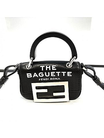 Fendi Fendi x Marc Jacobs Nano Bucket Leather Shoulder Bag (7AS136) (view 2)