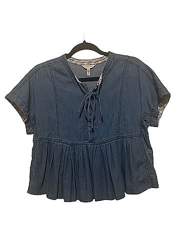 Rebecca Taylor Short Sleeve Blouse (view 1)