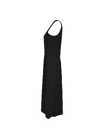Alexander Wang T by Alexander Wang V-Neck Gaucho Jumpsuit in Black Polyester (view 2)