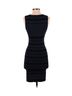 Max Studio Stripes Black Teal Cocktail Dress Size XS - photo 2