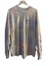 Disney 100% Cotton Print Multi Color Long Sleeve Henley Size XXL - photo 2