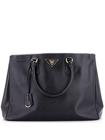 Prada Double Zip Lux Tote Saffiano Leather Large (view 1)