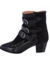 Isabel Marant Black Ankle Boots Size 7 - photo 1