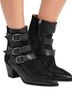 Isabel Marant Black Ankle Boots Size 7 - photo 9