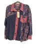 Blue Velvet boho Button-Down Shirt - photo 1