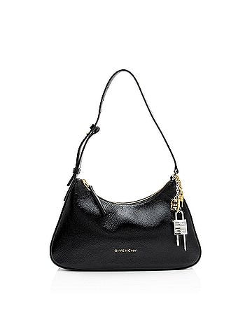 Givenchy Givenchy Pebbled Patent Leather Lucky Lock Small Shoulder Bag (view 1)