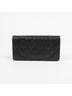 Chanel 100% Leather Black Timeless Classic Flap Long Wallet One size - photo 2