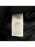 Burberry 100% Wool Black Size Brit Double Trench Coat Size 4 - photo 9