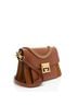 Givenchy 100% Leather Brown Givenchy Leather Suede GV3 Small Shoulder Bag One size - photo 3