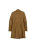 Burberry 100% Wool Brown Long Coat Size Size M - photo 2