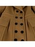 Burberry 100% Wool Brown Long Coat Size Size M - photo 5