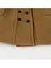 Burberry 100% Wool Brown Long Coat Size Size M - photo 7