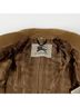 Burberry 100% Wool Brown Long Coat Size Size M - photo 8