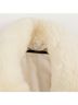 Gucci 100% Wool White Ivory Wool Belted Coat Size 6 - photo 4