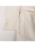 Gucci 100% Wool White Ivory Wool Belted Coat Size 6 - photo 10