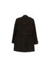 Burberry 100% Wool Black Brideline Coat Size Size 10 - photo 2