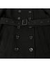 Burberry 100% Wool Black Brideline Coat Size Size 10 - photo 5