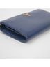 Prada 100% Leather Blue Metal Logo Long Wallet One size - photo 6