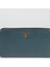 Prada 100% Leather Blue Long Wallet One size - photo 3