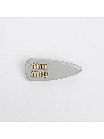 Miu Miu Logo Hair Clip (view 2)