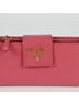 Prada 100% Leather Pink Flap Wallet One size - photo 3