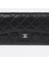 Chanel 100% Leather Black Caviar Classic Long Wallet One size - photo 3