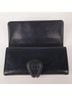 Givenchy 100% Leather Blue Navy Leather Long Wallet One size - photo 7