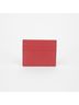 Prada 100% Leather Red Triangle Logo Card Holder One size - photo 2