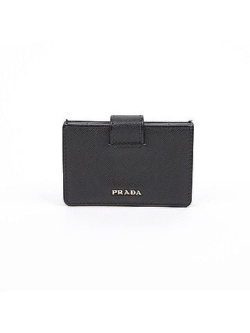 Prada Vittelo Move Accordion Women Card Wallet Black (view 1)