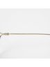 Gucci 100% Leather Gold Round Sunglasses One size - photo 6