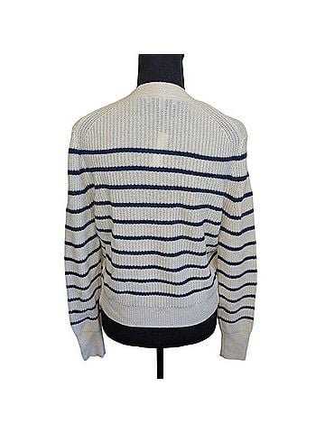 Madewell Soft Wool V-Neck Cardigan Sweater Cardigan (view 2)