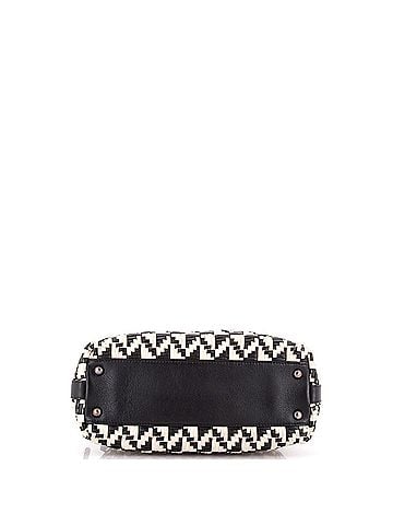Chanel Convertible Chain Bowler Bag Woven Calfskin Small (view 2)