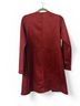 Tahari Faux Leather Open-Front Long Coat Coat - photo 3