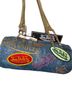 Von Dutch 100% Cotton Graphic Blue Shoulder Bag One size - photo 1