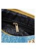 Von Dutch 100% Cotton Graphic Blue Shoulder Bag One size - photo 11