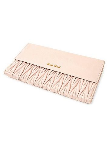 Miu Miu Large Flap Clutch Wallet (view 1)