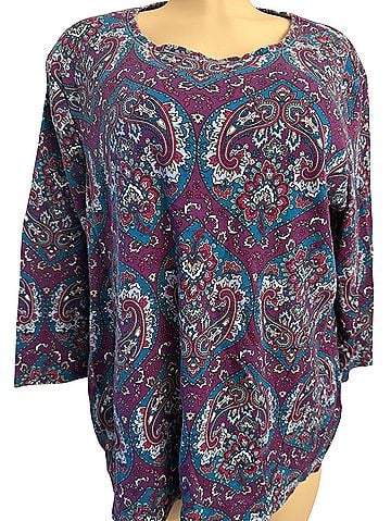 Laura Scott 3/4 Sleeve Blouse (view 1)