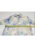 Zara 100% Polyester Tie-dye Multi Color Long Sleeve Blouse Size L - photo 4
