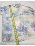 Zara 100% Polyester Tie-dye Multi Color Long Sleeve Blouse Size L - photo 5