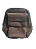 Calvin Klein Print Brown Black Gray Leather Backpack One size - photo 1