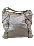 Isabella Fiore 100% Leather Solid Gold Silver Shoulder Bag One size - photo 2