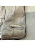 Isabella Fiore 100% Leather Solid Gold Silver Shoulder Bag One size - photo 6