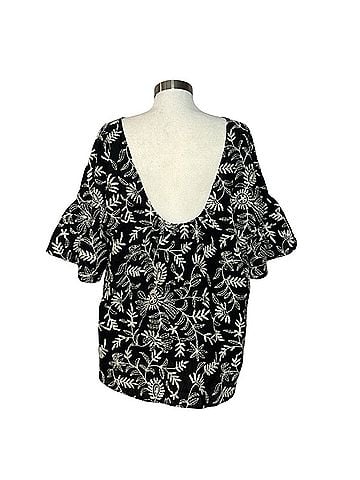 Anthropologie Rory 3/4 Sleeve Blouse (view 2)