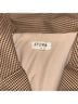 Chloé Stora Checkered-gingham Brown Black Blazer Size M - photo 3