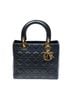 Dior Black Medium Lady Dior Zip One size - photo 1