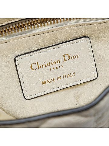 Dior Mini Lambskin Cannage Lady Dior (view 2)